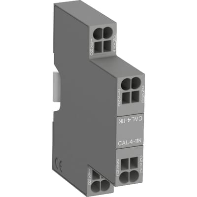 ABB CAL4-11K Hulpcontactblok NO NC 4A - 1SBN010134R1011