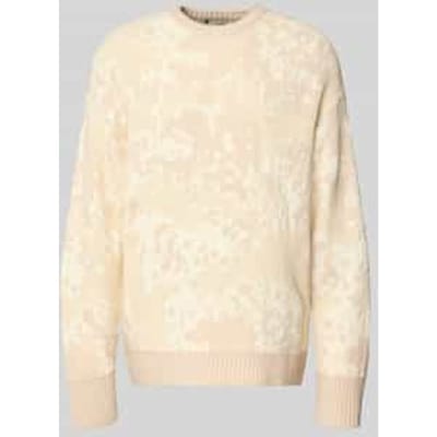 Oversized gebreide pullover met wol