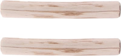 Houten Kauwdieren - Hondenspeeltjes - Tandverzorging Hond - Langdurig Natuurlijk Hout - 2 Stuks - N.v.t.