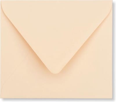 Envelop 12,5 x 14 Chamois, 100 stuks