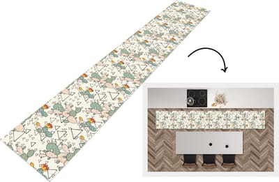 Keukenloper - Loper keuken - Patroon - Cactus - Driehoek - 300x50 cm - Keukenloper vinyl