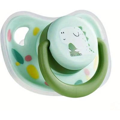 Sucette Apaisante Pratique pour Animaux de Compagnie Silicone Souple Chien Dents Mâcher Résistant Molaire Chat Jouet à Mordre Jouet vert