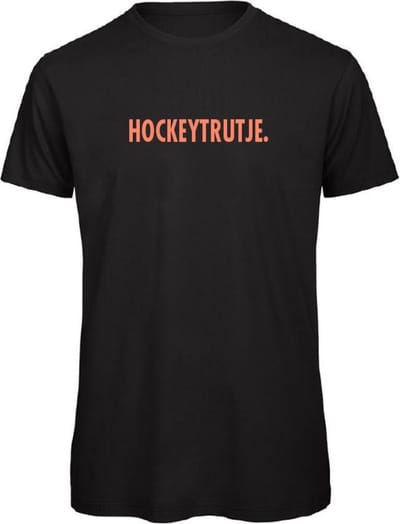 T-shirt zwart L - Hockeytrutje - oranje - soBAD. | T-shirt unisex | T-shirt mannen | T-shirt dames | Hockey | Oranje