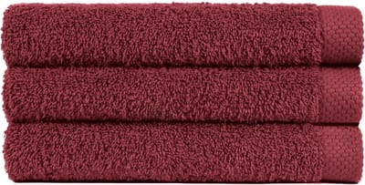 Saunalaken 100x150 cm Uni Pure Royal Bordeaux Rood - 1 stuks