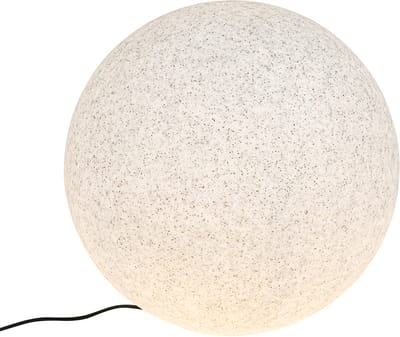 QAZQA nura - Moderne Vloerlamp | Staande Lamp - 1 lichts - H 74.7 cm - Grijs - Buitenverlichting