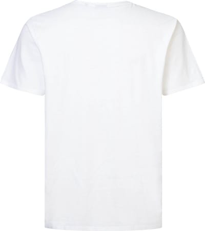 Petrol Industries - Heren Plus Size Artwork T-shirt Dusk - Wit - Maat 4XL