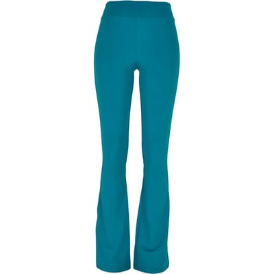 Legging flare hoge taille gerecycled grote maten vrouwen Urban Classics