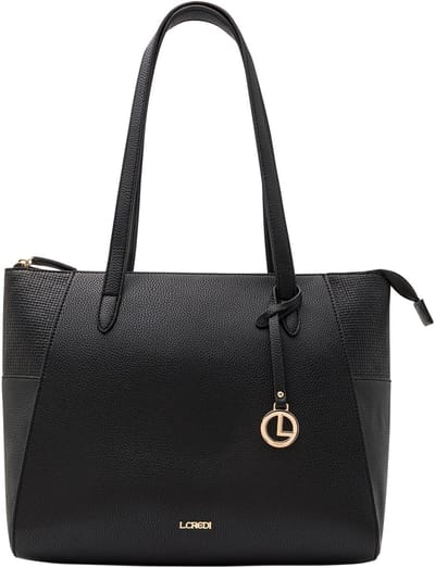 L.CREDI Marlies Shopper Black Zwart