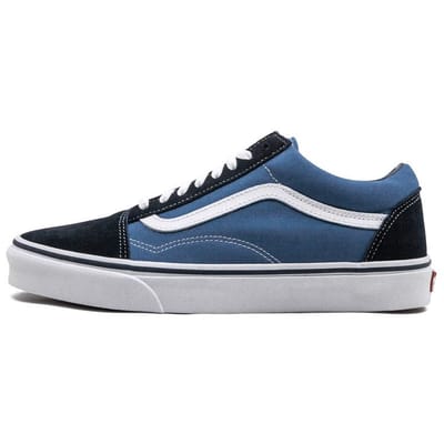 Vans Old Skool Navy Unisex Sneakers Blauw Wit VN000D3HNVY 34.5