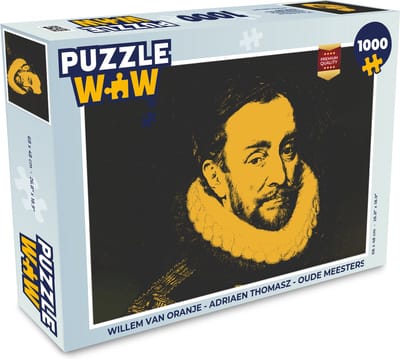 Puzzel Willem van Oranje - Adriaen Thomasz - Oude meesters - Legpuzzel - Puzzel 1000 stukjes volwassenen