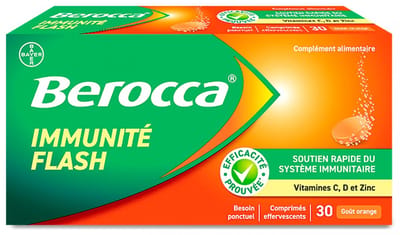 Berocca Immunity Flash Sinaasappelsmaak 30 Bruistabletten