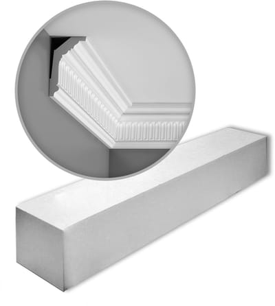 1 doos 10 Kroonlijsten Origineel Orac Decor C304 LUXXUS Plafondlijsten Sierlijsten 20 m