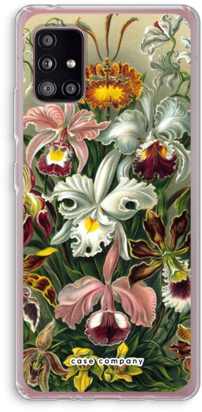 Case Company® - Hoesje geschikt voor Samsung Galaxy A51 5G hoesje - Haeckel Orchidae - Soft Cover Telefoonhoesje - Bescherming aan alle Kanten en Schermrand