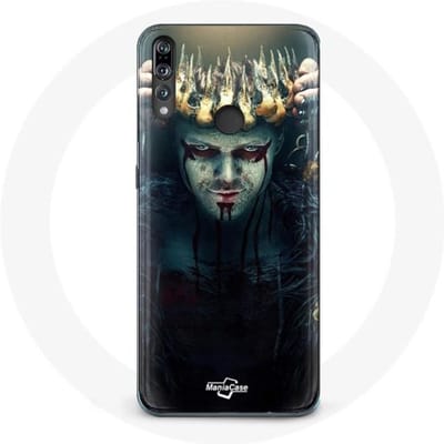 Hoesje voor Huawei P30 Lite - MANIACASE - Vikings Ragnar Lothbrok - Hard - Zwart - Bescherming