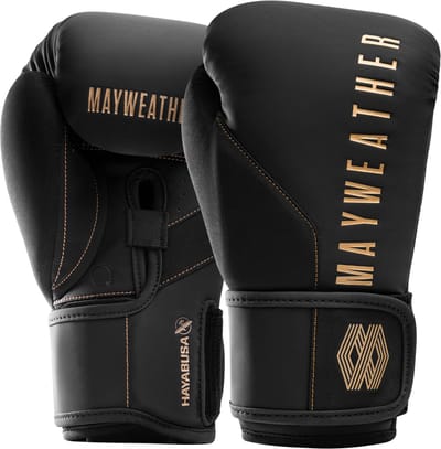 Hayabusa Mayweather Champ Bokshandschoenen - Zwart/Goud 14 oz