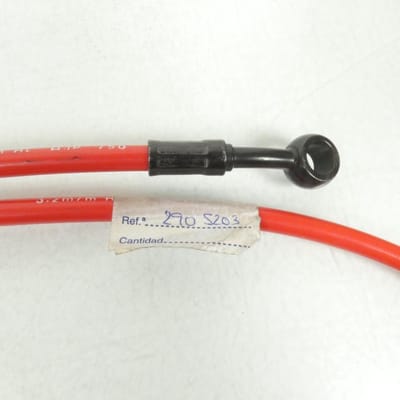 Durite frein AV aviation pour moto Rieju 50 SMX Pro 2003-07 0/000.290.5203 Rouge