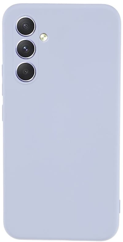 Coverup Hoesje - Geschikt voor Samsung Galaxy S25 FE Hoesje - Coverup Colour TPU Back Cover - Lavendel Grijs