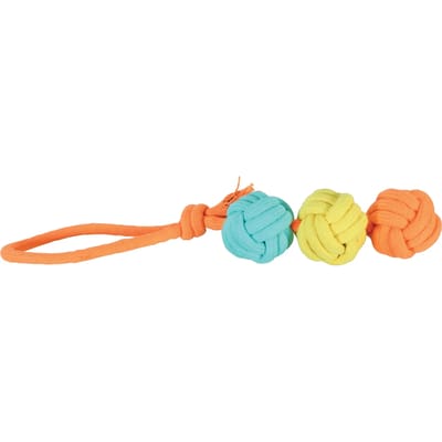 Hondenspeelgoed van touw met 3 ballen Zolux Twist