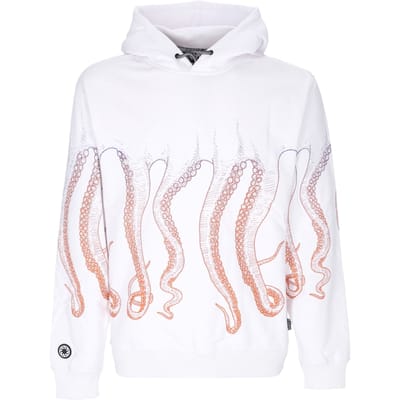 Herenhoodie Gradient Hoodie Wit