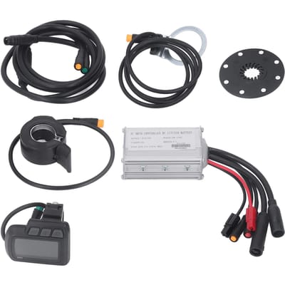 Elektrische Fiets Motorcontroller 15A Elektrische Fiets Modificatie Kit met EN06 Paneel voor 250W 350W