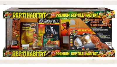 Zoo Med Complete baardagaam starterkit terrarium 76x30x30 cm met verlichting