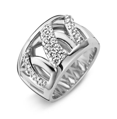 Orphelia ZR-3859/52 - Ring - Zilver 925 - Zirkonia - Maat 52