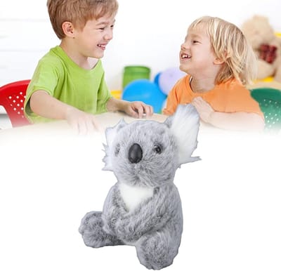 Koala Knuffel - Pluche Beerpop - Ontspanning Stressverlichting - Ultra Zacht Materiaal - 23 x 16 x 10 cm