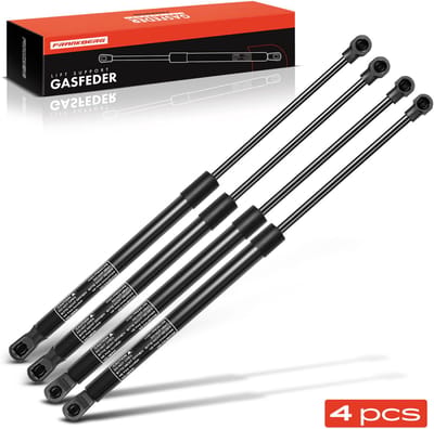 Frankberg 4x gasveer motorkap achterklep voor VW Polo 9N 2001-2009