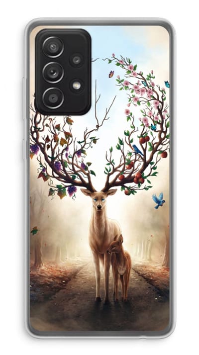 Case Company® - Hoesje geschikt voor Samsung Galaxy A52s 5G hoesje - Seasons Change - Soft Cover Telefoonhoesje - Bescherming aan alle Kanten en Schermrand