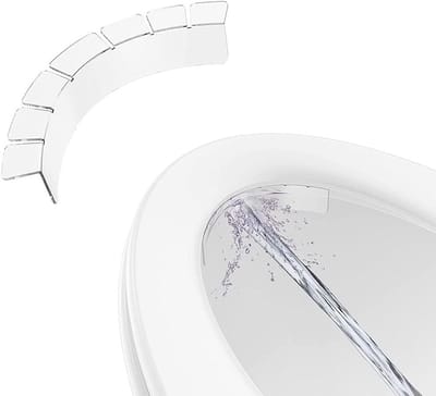 Transparante Toiletbril Splash Guard voor Potty Training - Waterdichte Urinebeschermer voor Kinderen en Volwassenen, Ideaal voor Zindelijkheidstraining en Hygiëne
