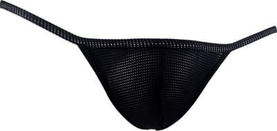 BamBella ® - ondergoed - maat Onesize S M L - heren onderbroek Zwart kant mannen