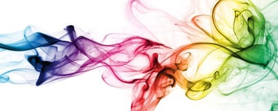 Fotobehang - Warm Smoke 375x150cm - Vliesbehang