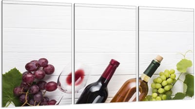 TMK ArtDeko - Beschermplaat voor Fornuis - Glas - 3x30x52 cm - Thermisch Gehard