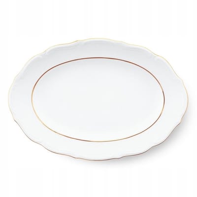 Chodzież Maria Teresa Ovale Schaal 28 cm Gouden Lijn B014