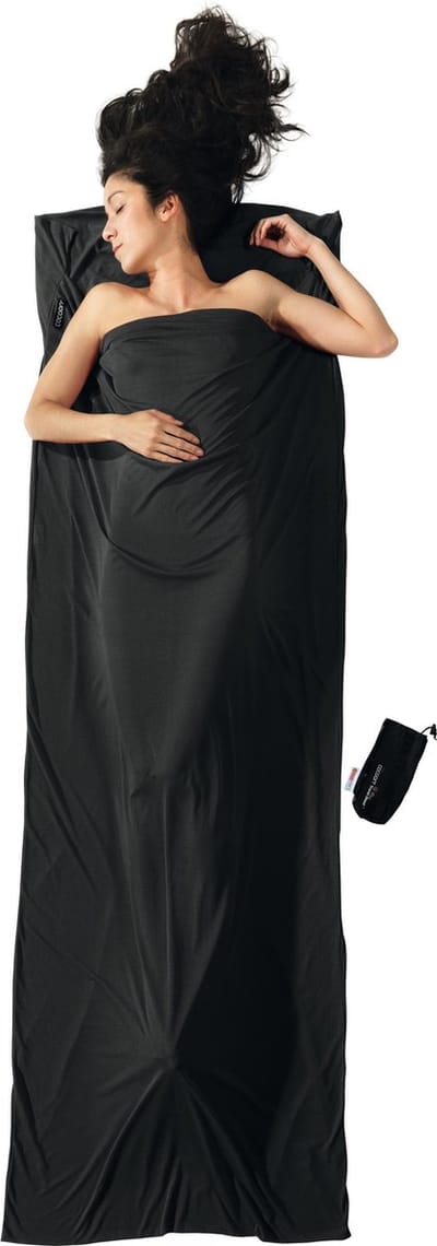 Cocoon TravelSheet inlet performer grijs/zwart