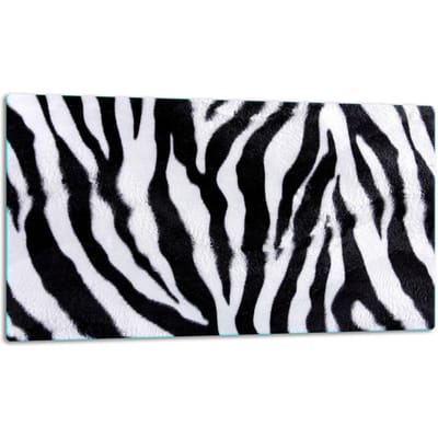 TMK ArtDeko - Snijplank - Glas - 52x30cm - Zwart Wit Motief