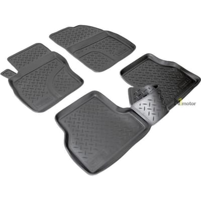 NORM Liners | Tapis De Sol En Caoutchouc TPE Toutes Saisones Pour Ford Focus 2 2005-2010 noir