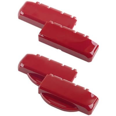 Bopla B SC HB PC-V0-3000 Scharnier Polycarbonaat (V0) Vuurrood (RAL 3000) (l x b x h) 100 x 27 x 48.3 mm 1 stuk(s) Piece