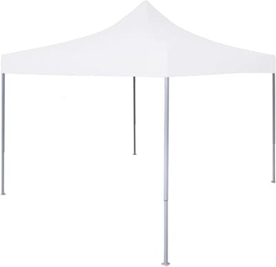 Opvouwbare Partytent - Tuinpaviljoen Feesttent - Buitenfeesten Organiseren - UV Waterafstotend - 3 x 3 meter - Wit