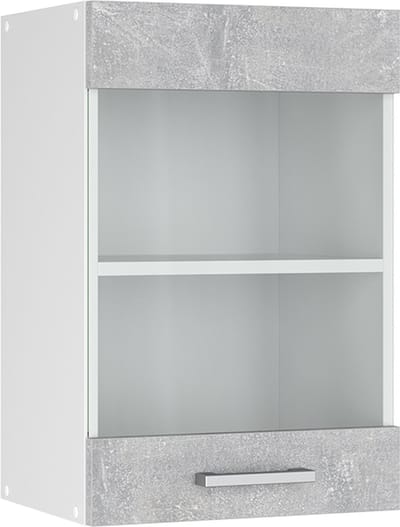Vicco R-Line Hangkast – 40 cm met glazen deur Beton