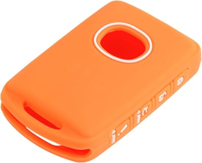 Siliconen Sleutelcover voor Mazda 3, CX-30, CX-5 en meer - Bescherming, Duurzaam en Stijlvol (Oranje)