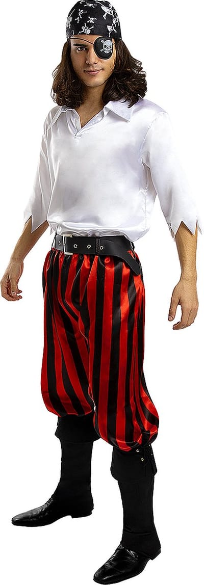 FUNIDELIA Piraten kostuum - Boekanier Collectie voor mannen - Maat: M