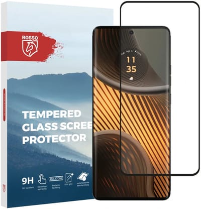 Rosso Screen Protector Geschikt voor Motorola Edge 50 Ultra | 9H Tempered Glass | Glasplaatje | Beschermlaag | Beschermglas | 9H Hardheid