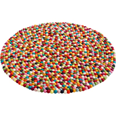 HAY - Vloerkleed Pinocchio - Ø 90 cm - multicolour - meerkleurig