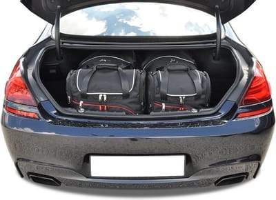 BMW 6 GRAN COUPE M6 2012+ 4-delig Reistassen Op Maat Auto Interieur Kofferbak Organizer Accessoires