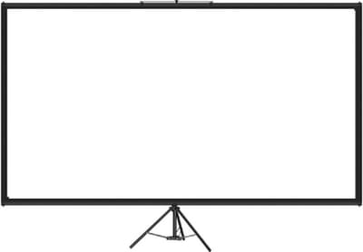 Projectiescherm - Projectorschermen - Beamerscherm - Projectorscherm met verstelbaar statief - 16:9 - 60'' - 133x76cm