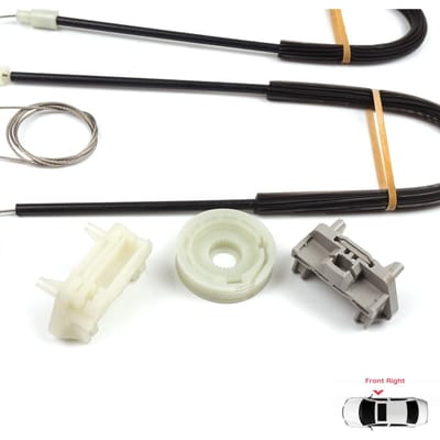 BWR551 Elektrische Raammechanisme Reparatieset Voorste Rechter Portier voor Ford Focus MK1 1998-2007 2/3 Deurs Hatchback Coupe 1331618