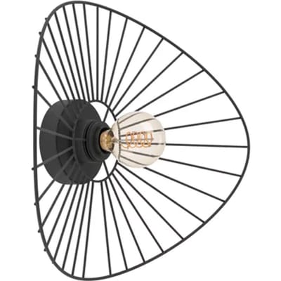 Eglo Wandlamp Casorzo L - Zwart - E27