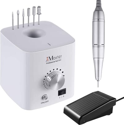 Equivera Elektrische Nagelvijl - Nagelfrees - Manicure - Pedicure - Ook Voor Gel Nagels - Perfecte Nagelverzorging