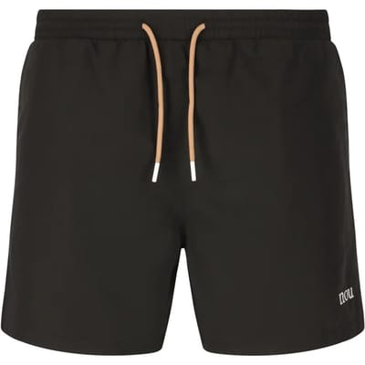 Badshort met logo Nou Veritas